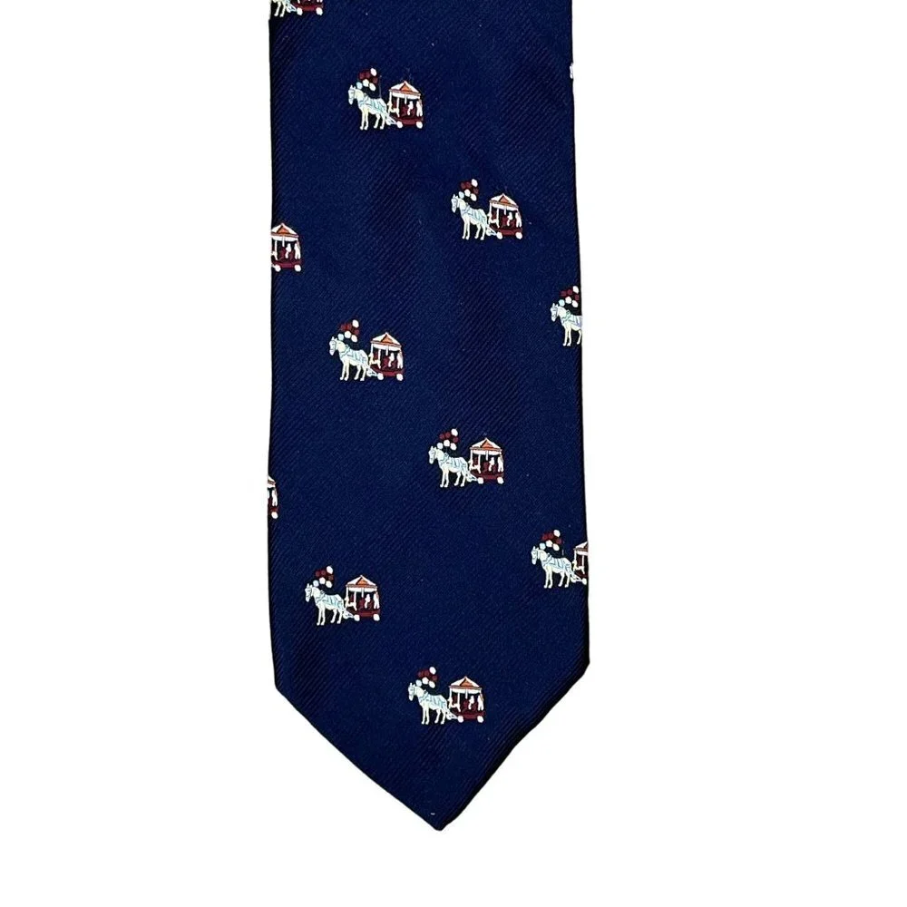 VTG Londonaire by beau‎ brummell Carousel Themed Tie
